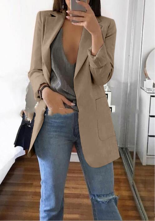 Lapel Slim Cardigan Temperament Blazer | Mode