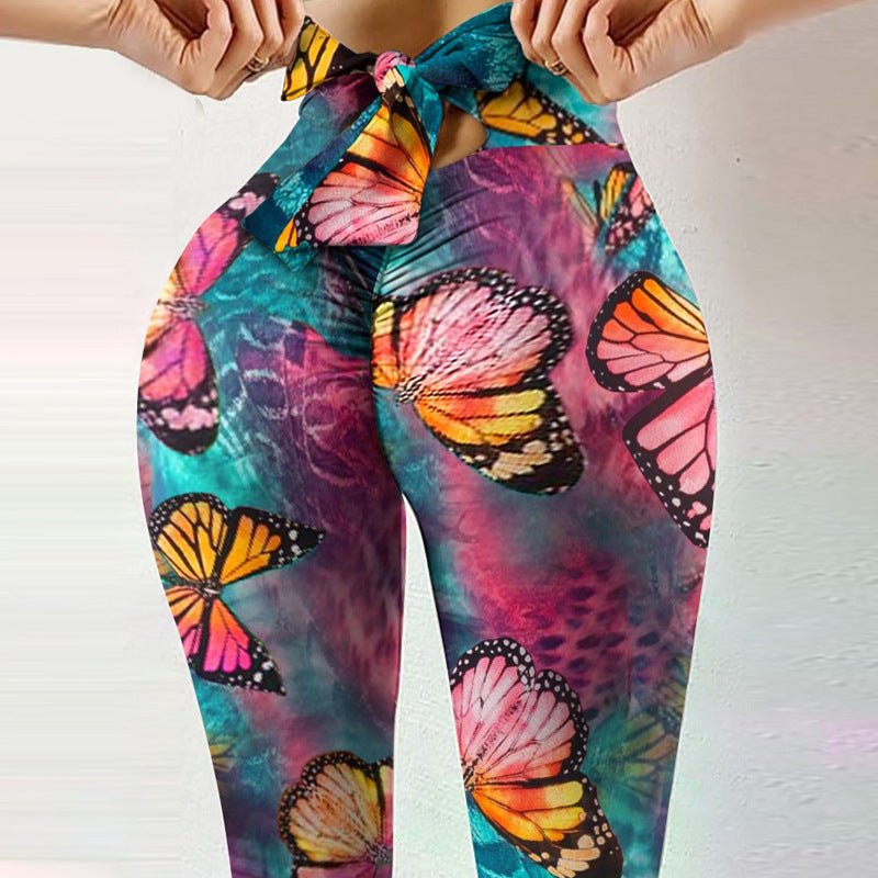 Hip-Lifting Sweatpants Leggings Women's Yoga Pants Stretch Fitness Pants | Mode