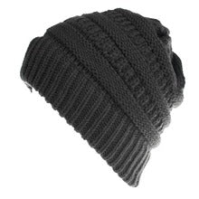 Mixed Color Knitted Wool Hat Ladies Non-labeled Ponytail Hat | Mode