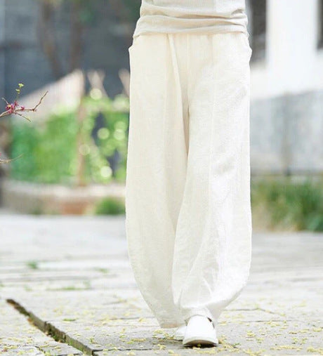 Tight Waist Plus Size Loose Trousers Women Casual Pants | Mode